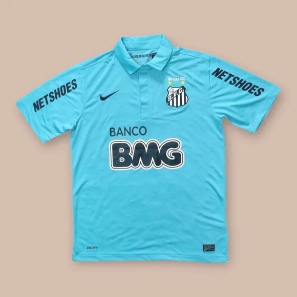 Nike Shirts 2213 Santos Third Kit Neymar Jr Retro Soccer